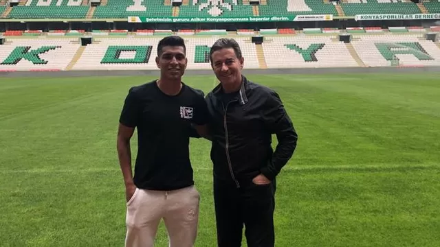 Sergio Santín visitó a Paolo Hurtado en Turquía | Foto: Twitter selección peruana.