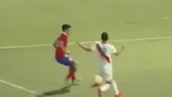 Selección peruana Sub 15 y el escandaloso penal cobrado a favor de Chile