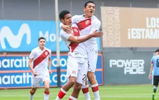 Selección peruana sub-17 derrotó 2-1 a Uruguay en amistoso - Noticias de uruguay