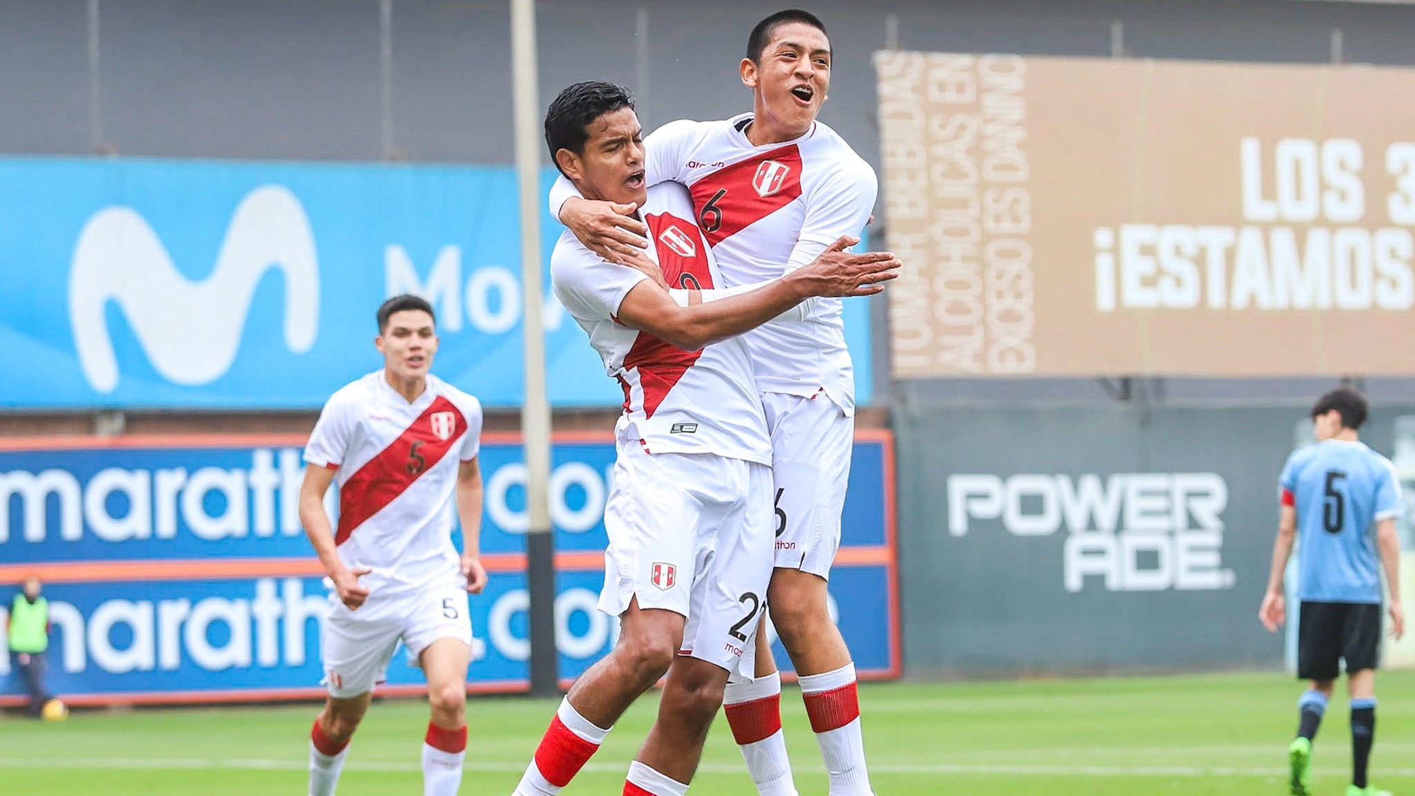 Selección peruana sub-17 derrotó 2-1 a Uruguay en amistoso