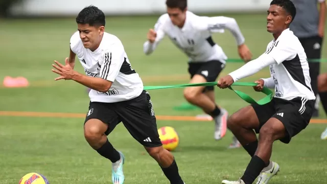 Selección peruana Sub-20 estrenó indumentaria de entrenamiento en Videna