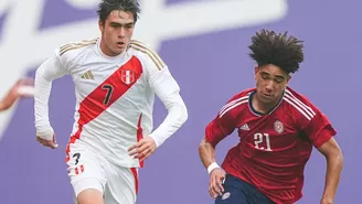 Selección Peruana Sub-20 ganó 1 - 0 a Costa Rica en segundo amistoso internacional