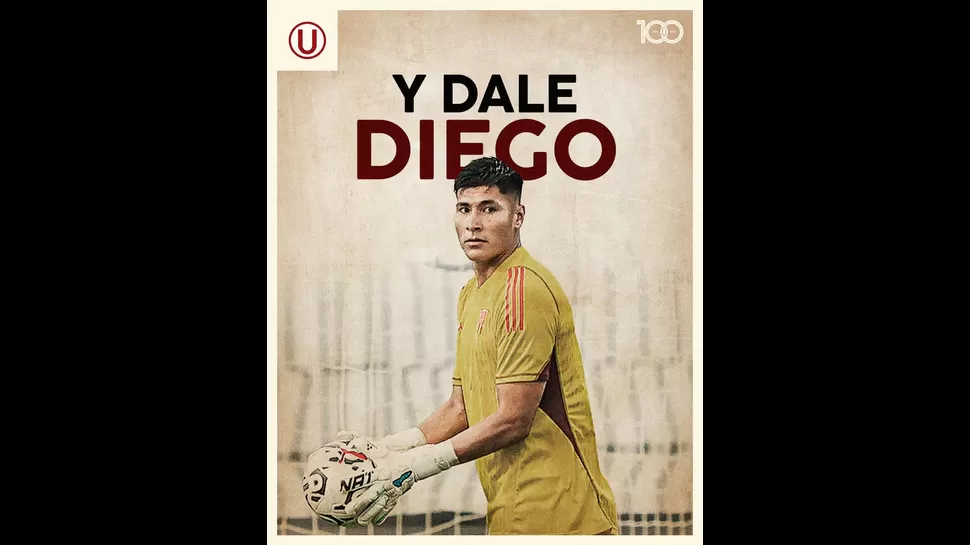 Universitario felicitó a Diego Romero. | Fuente: @Universitario