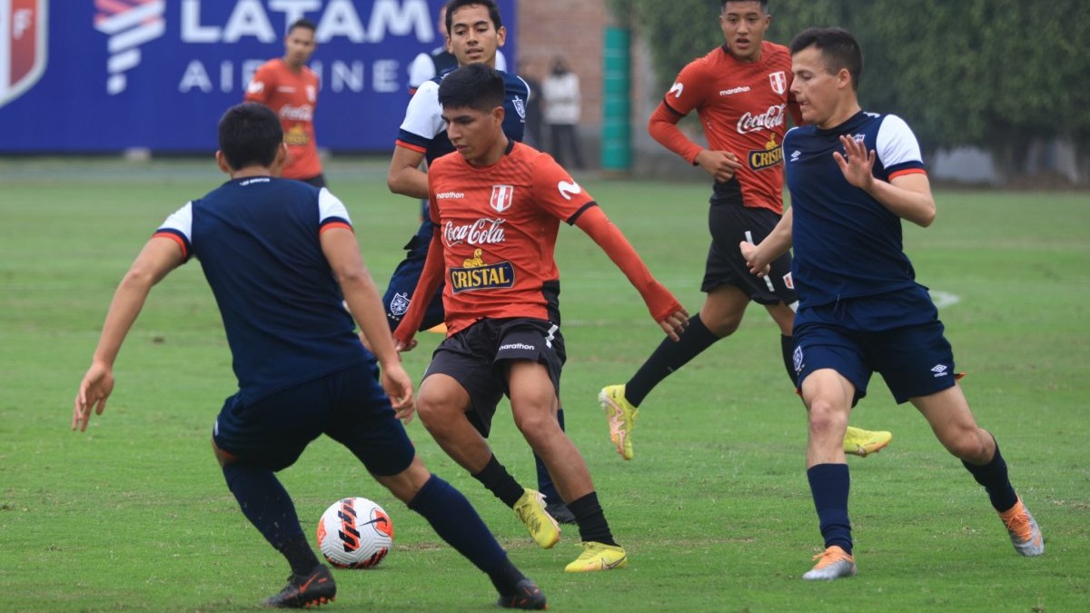 Goleada de la Sub-23 en la Videna. | Fotos: FPF