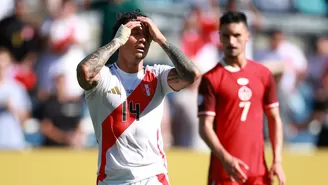 Gianluca Lapadula no celebra un gol oficial con la selección peruana desde el 2022. | Video: América Deportes.