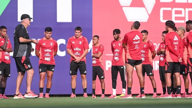 Selección peruana entrenó por tercer día en la Videna