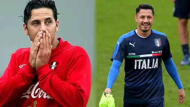 Pizarro tiene 40 años y Lapadula 28 años. | Foto: Composición América Deportes.