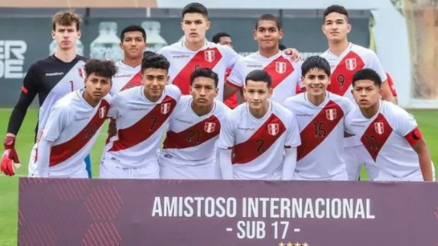 Selección Peruana Sub-17 / Foto: Twitter