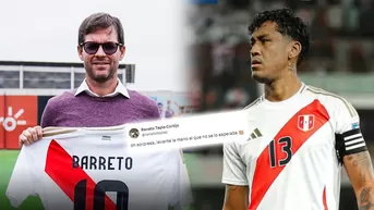 Tapia y el polémico mensaje tras elegir a Barreto como DT de Perú