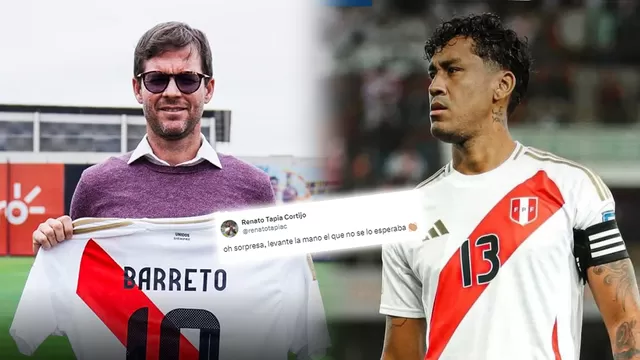 Renato Tapia colocó un polémico mensaje tras designación de Manuel Barreto como DT de Perú / AD
