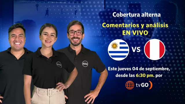 Uruguay vs Perú con Andrea, Tato y Kevin EN VIVO por América tvGO / AD