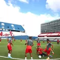 Uruguay vs. Perú: La Blanquirroja entrenó en el Gran Parque Central de Montevideo