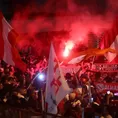 Uruguay vs. Perú: Gran banderazo de hinchas en hotel de concentración de la &#39;Bicolor&#39;