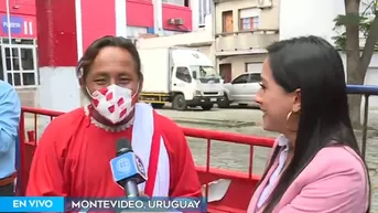 Uruguay vs. Perú: Hincha Israelita se perdió en Montevideo y casi termina en una comisaría