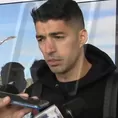 Uruguay vs. Perú: Luis Suárez llegó a Montevideo y habló sobre la &#39;Bicolor&#39;