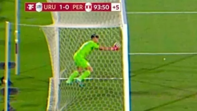 Uruguay vs. Perú: Paolo Guerrero levantó la voz tras el claro gol no cobrado