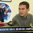 Vélez reveló qué hizo en el camerino tras sus goles con selección Vélez reveló qué hizo en el camerino tras sus goles con selección
