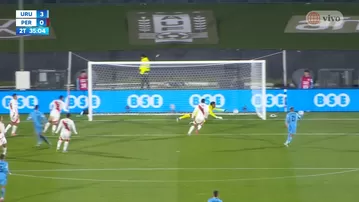 Viñas definió con calidad y colocó el 3-0 de Uruguay ante Perú