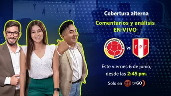 Vive Colombia vs. Perú con Andrea, Tato y Kevin por América tvGO