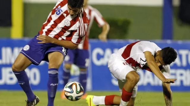 Perú cayó ante Paraguay con un gol de penal en los descuentos