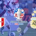 Perú vs. Argentina EN VIVO por el grupo A de la Copa América 2024