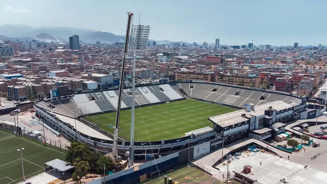 Alianza Lima se alista para estrenar su nueva iluminación en su estadio