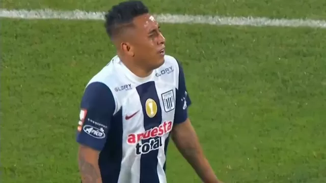 Christian Cueva amonestado en el Alianza Lima vs. Alianza Atlético. | Video: LIGA1MAX