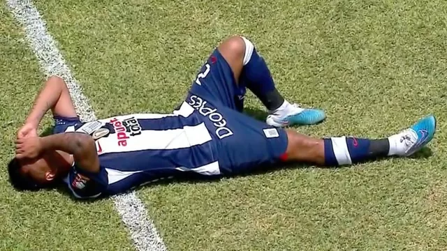Alianza Lima vs. Atlético Grau: Christian Cueva salió lesionado en su primer partido de titular