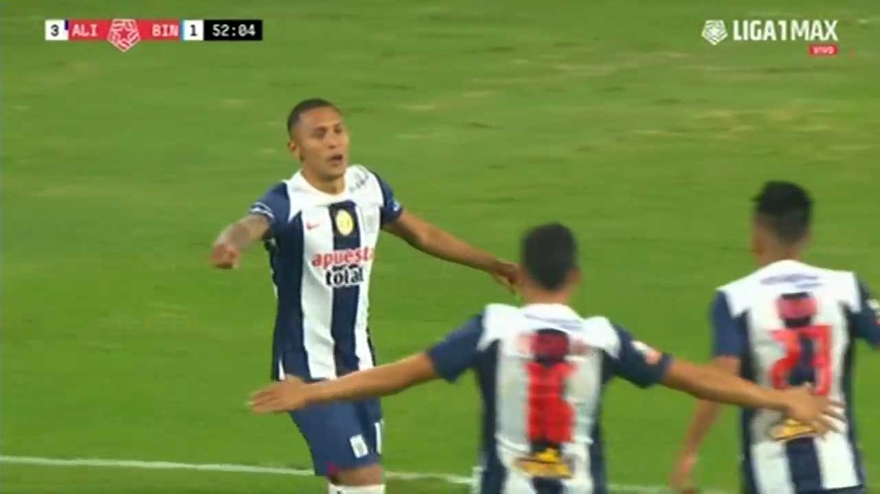 Alianza Lima vs. Binacional: Bryan Reyna anotó el 3-1 tras asistencia de Cueva