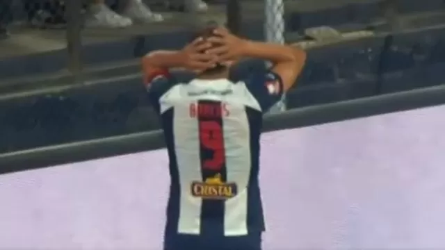 Alianza Lima vs. Cienciano: Hernán Barcos pasó entre tres rivales y casi anota el 1-0