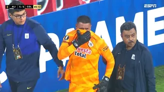 Alianza Lima vs. Colo Colo: Ángelo Campos dejó la cancha lesionado y entre lágrimas
