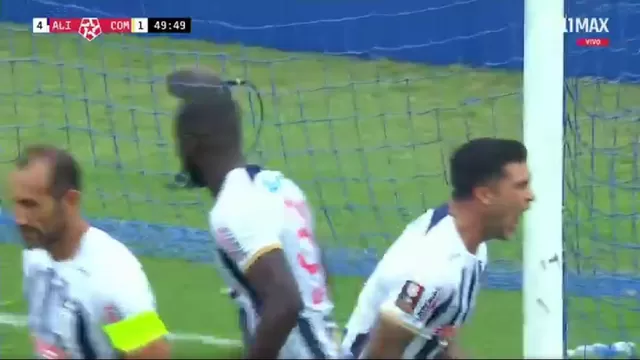 Adrián Arregui encontró el cuarto gol de Alianza Lima ante Comerciantes Unidos. | Video: L1 Max.