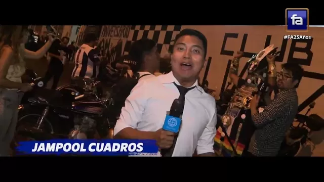 Jampool Cuadros llegó hasta el Estadio Alejandro Villanueva para seguir de cerca todas las incidencias previas a la victoria de Alianza Lima sobre Cusco FC. | Video:  Fútbol en América