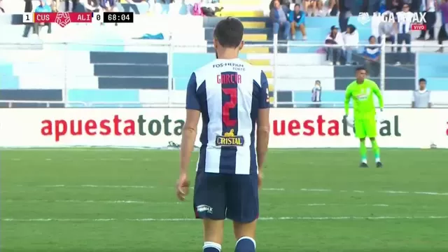 Alianza Lima vs. Cusco FC: García marcó de palomita, pero gol fue anulado por fuera de juego