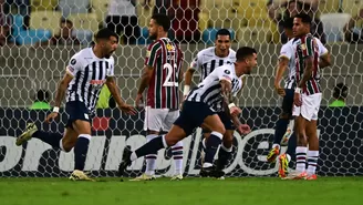 Arregui de cabeza a los 7 minutos puso el 1-0 para los blanquiazules frente a Fluminense en Brasil. | Video: ESPN.
