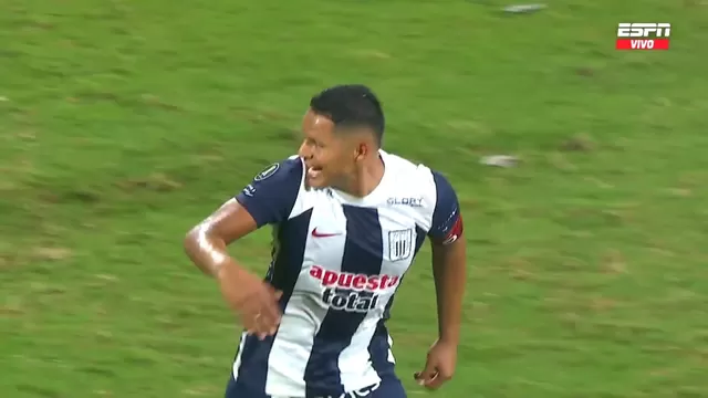 Alianza Lima vs. Libertad: Vílchez descontó para los íntimos en minutos finales