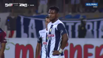 Alianza Lima  vs. Mannucci: Aldair Rodríguez marcó un golazo, pero fue anulado por offside