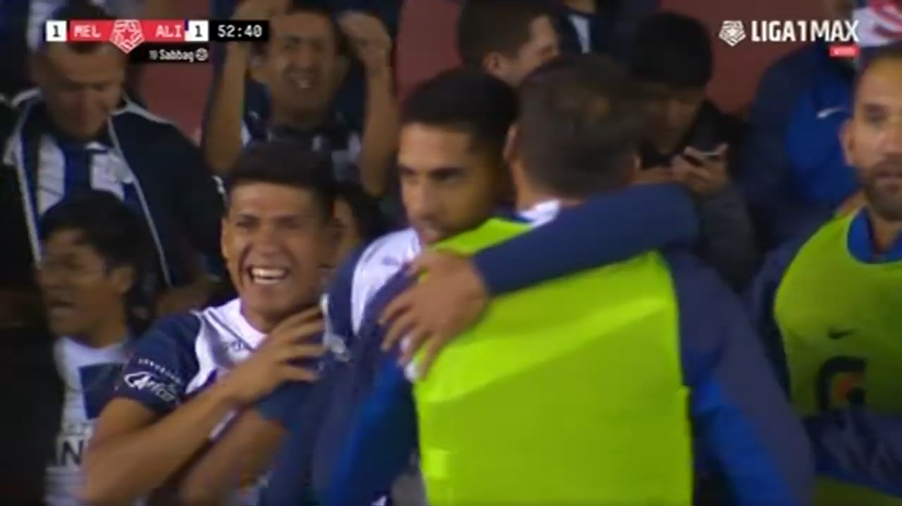 Alianza Lima vs. Melgar: Sabbag marcó el 1-1 para los íntimos en Arequipa