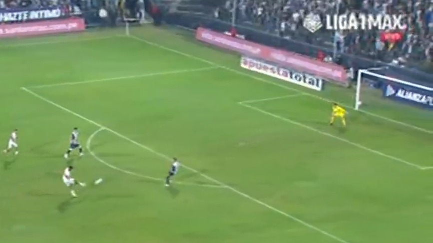 Alianza Lima vs. Municipal: Olivares anotó el 1-0 con un soberbio golazo