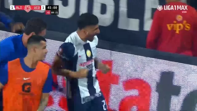 Alianza Lima vs. Unión Comercio: Josepmir Ballón marcó el 1-1 tras error &#39;Banana&#39; Ruíz