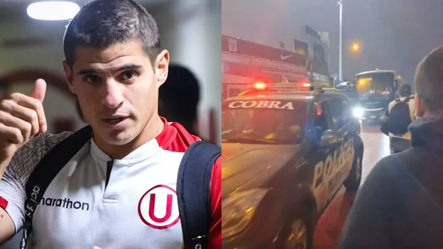 Alianza Lima vs. Universitario: Así llegó el bus crema a Matute