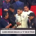 Alianza Lima vs. Universitario: Conato de bronca en salida de Ureña al campo de  juego