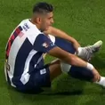 Alianza Lima vs. UTC: Carlos Zambrano salió lesionado a los 8&#39;