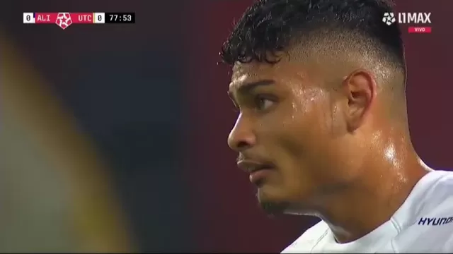 De Santis sigue sin celebrar con camiseta de Alianza Lima. | Video: L1 Max.