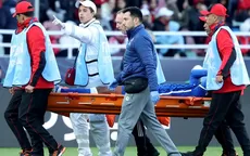 André Carrillo sufrió lesión y salió en camilla en el Mundial de Clubes - Noticias de 