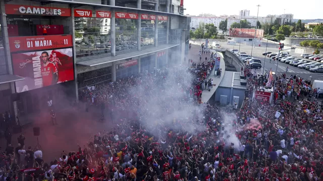 Ángel Di María regresó a Benfica tras 13 años. | Video: Canal N