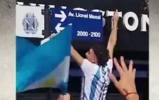 Argentina: Hinchas cambian nombres de las avenidas por la de los campeones del mundo - Noticias de campeon