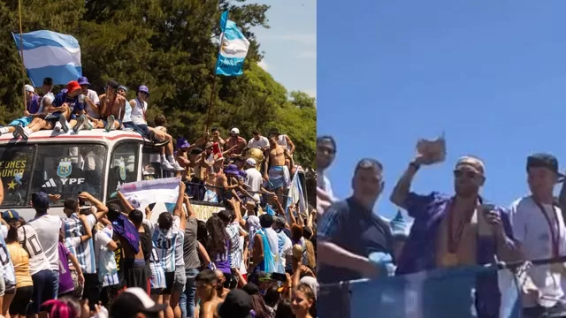Argentina celebra su tercera Copa del Mundo. | Video: TikTok