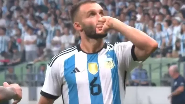 Argentina vs. Australia: Germán Pezzella anotó así el 2-0