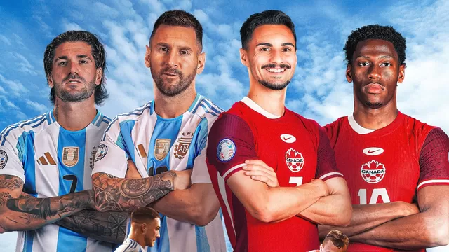 Argentina vs Canadá por la semifinal de la Copa América 2024. Video: América TV